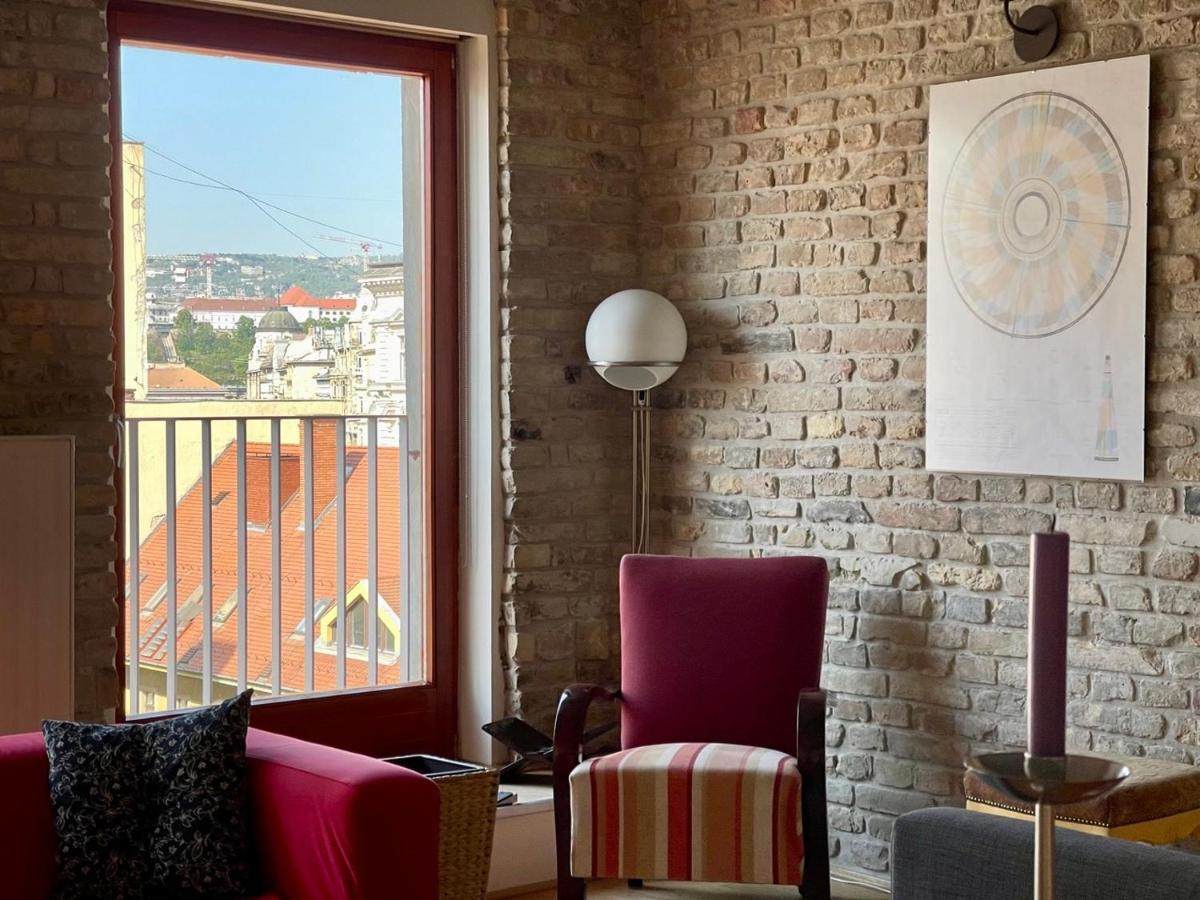 Penthouse W Private Rooftop And Free Parking بودابست المظهر الخارجي الصورة