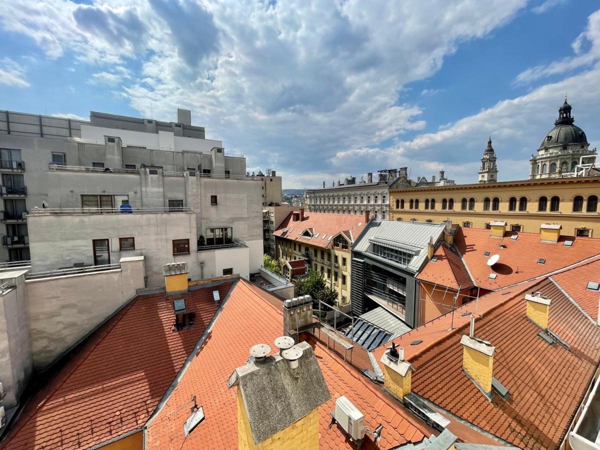 Penthouse W Private Rooftop And Free Parking بودابست المظهر الخارجي الصورة