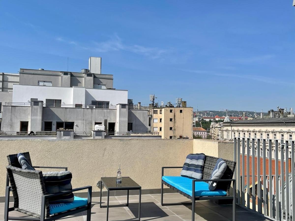 Penthouse W Private Rooftop And Free Parking بودابست المظهر الخارجي الصورة